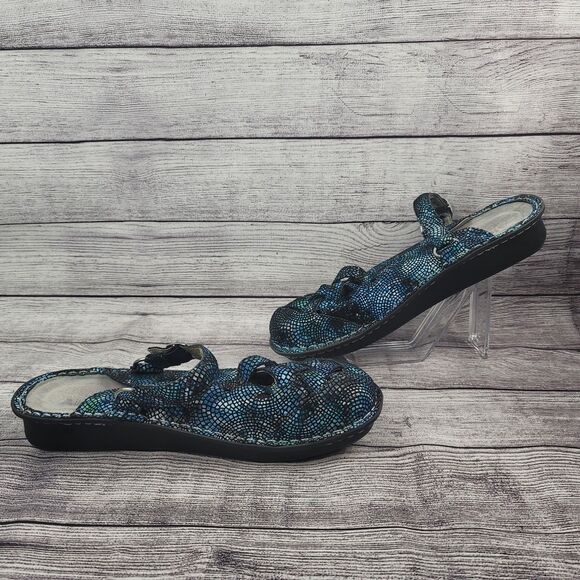 Alegria FREESEA Ric Rack Rainbow Mule Clog Sandals EU 42 / US 11.5 - Picture 2 of 7